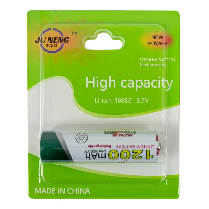 Pila Recargable 18650 1200Mah