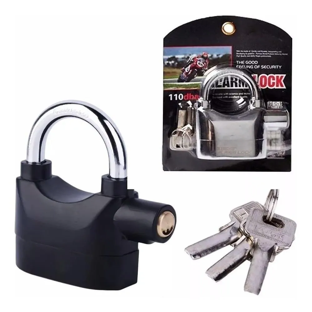 [71054] Candado Con Alarma 10Mm