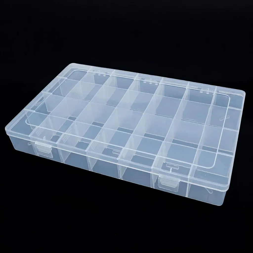 [72984] Caja Transparente 28 Compartimiento