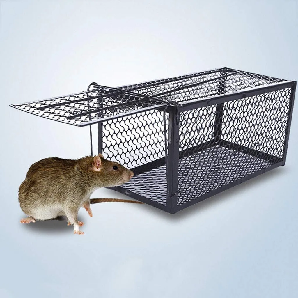 [80449] Trampa P/Raton De Metal 28*14Cm