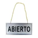 Cartel Abierto Cerrado