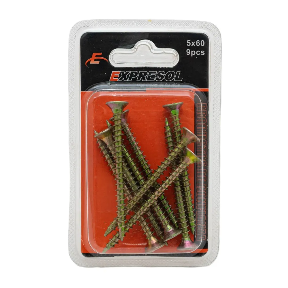 [88002] Paquete De Tirafondo 9Pc Expresol