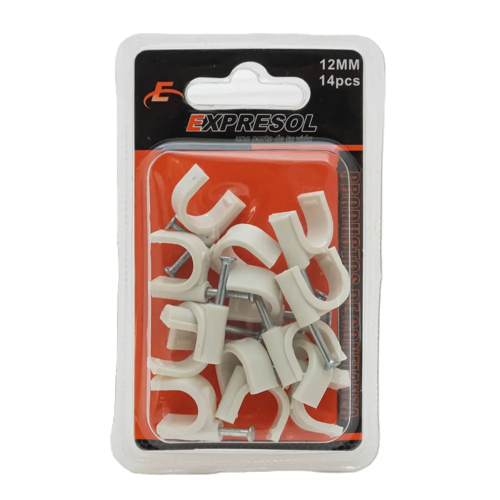 Paquete De Soporte P/Cable 14Pc Expresol