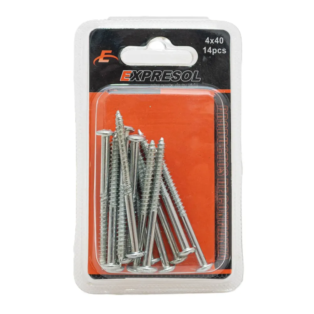 [88024] Paquete De Clavo Tornillo 14Pc  Expresol