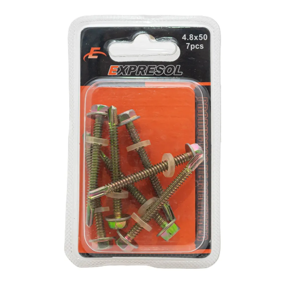 [88048] Paquete De Tornillo Punta Chata 7Pc Expresol