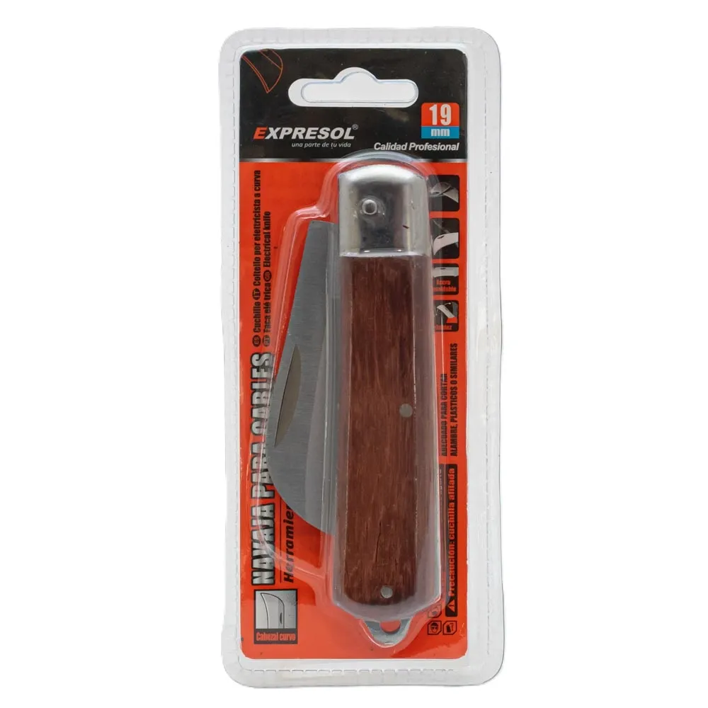 Cuchillo Pela Cable 19Mm Expresol