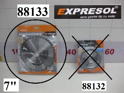[88133] Disco Corte Madera 180*22.2Mm Expresol