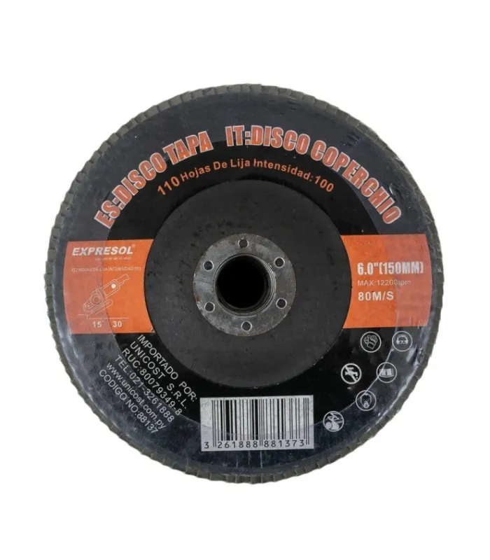 [88137] Disco Flap 150Mm 1Pc Expresol