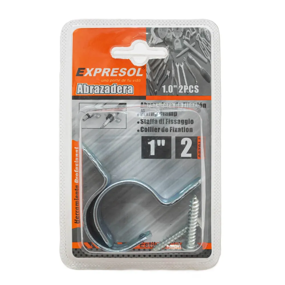 Abrazadera 1" 2Pc Expresol