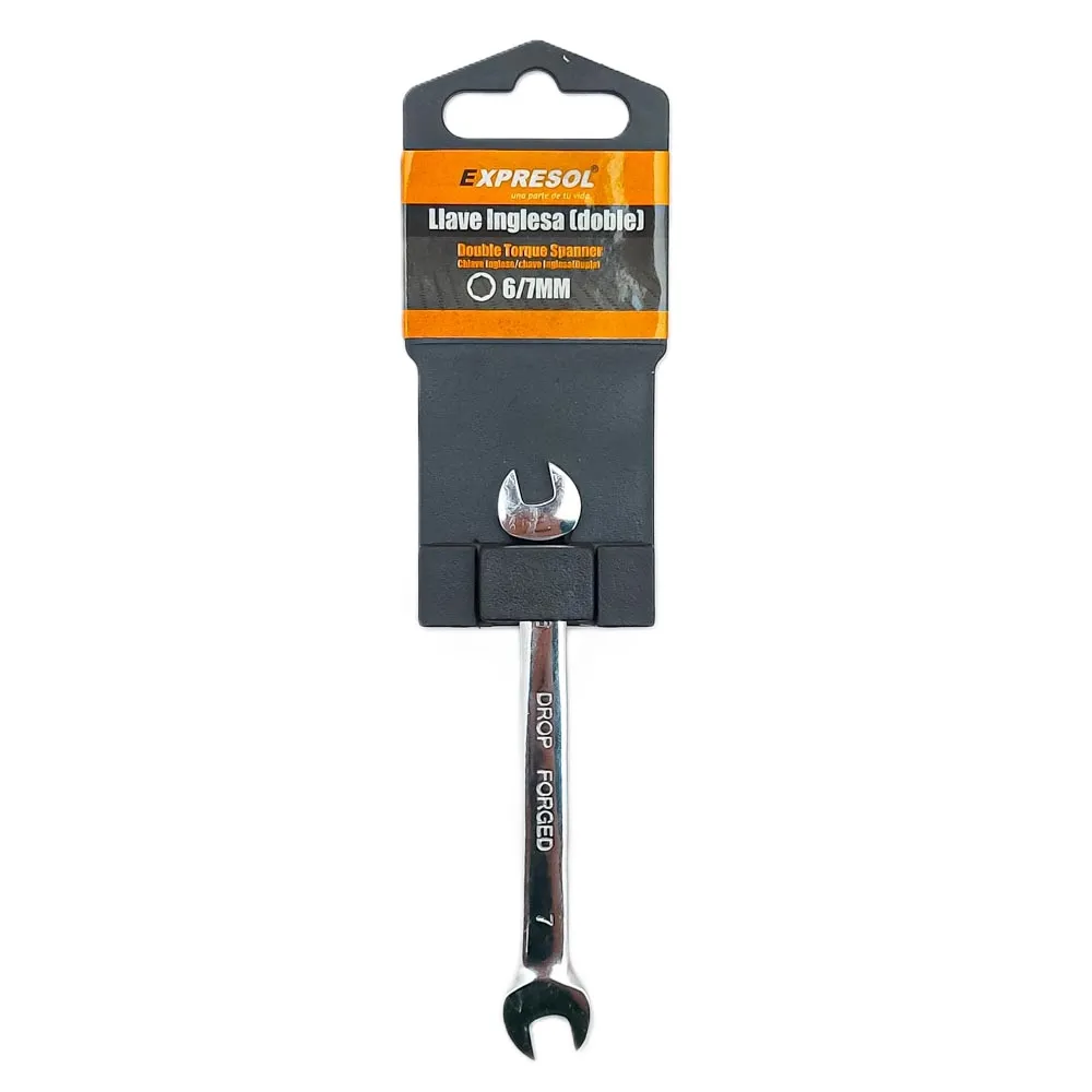 Llave Espa埆la 6-7"Doble Expresol
