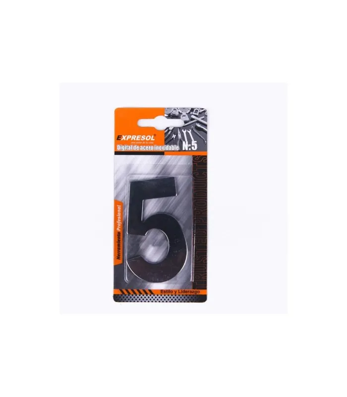 Numero 5 Acero Inox Expresol