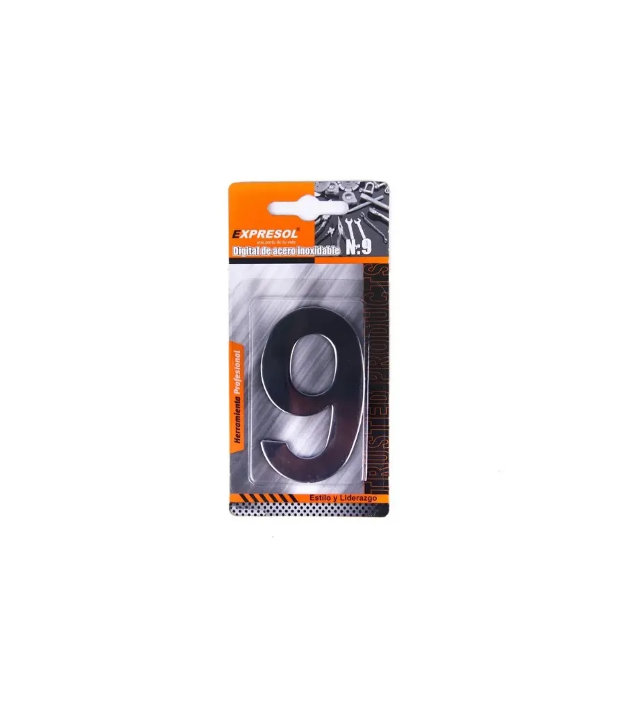 Numero 9 Acero Inox Expresol