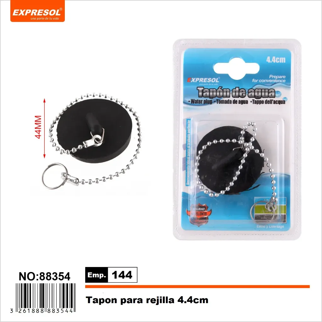 [88354] Tapon para lavadero 4.4Cm Expresol