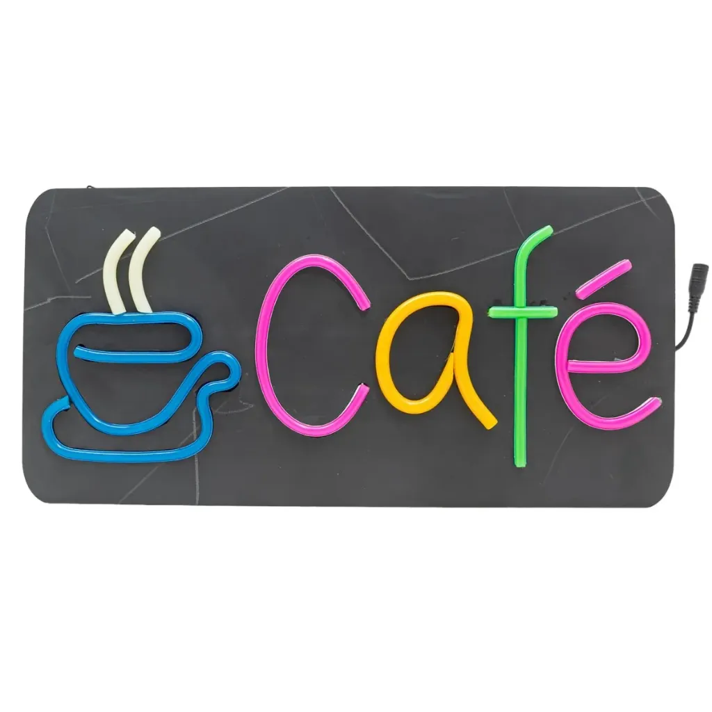 [91063] Cartel Electronico Cafe 46*22