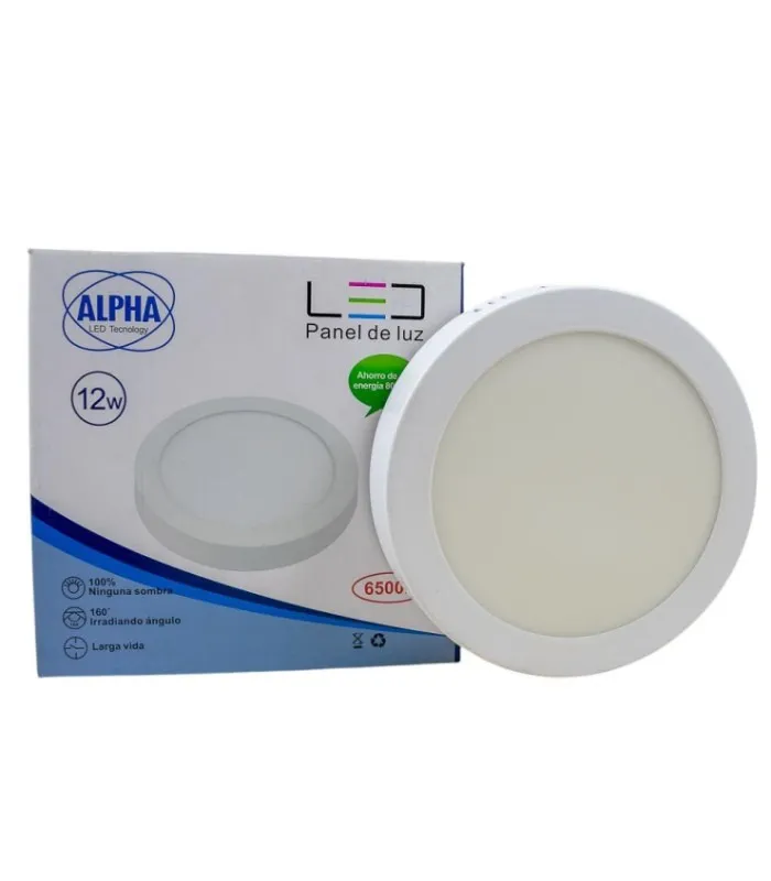 [99022] Panel Led 12W Alpha Redondo
