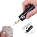Mini Torno Usb Negro En Bolsita