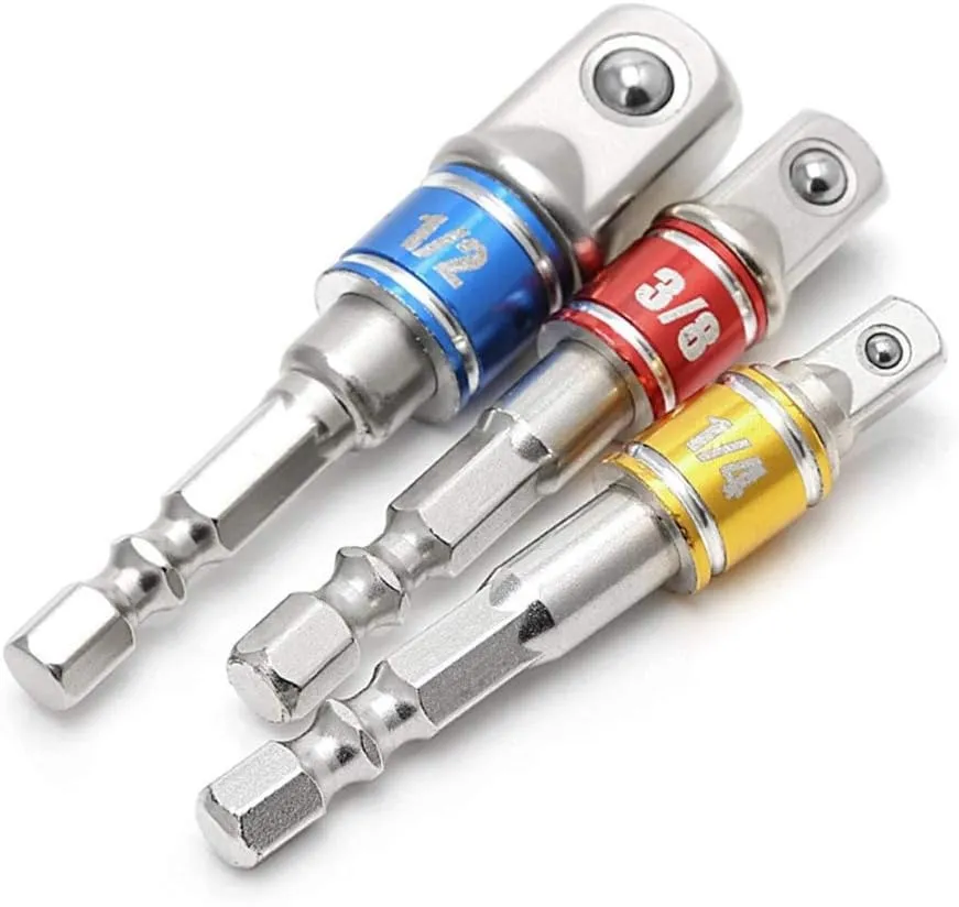 [99123] Prolongador P/Taladro 3Pc 1/4 1/2 3/8