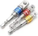 Prolongador P/Taladro 3Pc 1/4 1/2 3/8