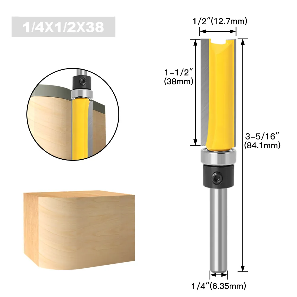 [99253] Fresa Copiadora 1/4*1/2*38Mm 1Pc