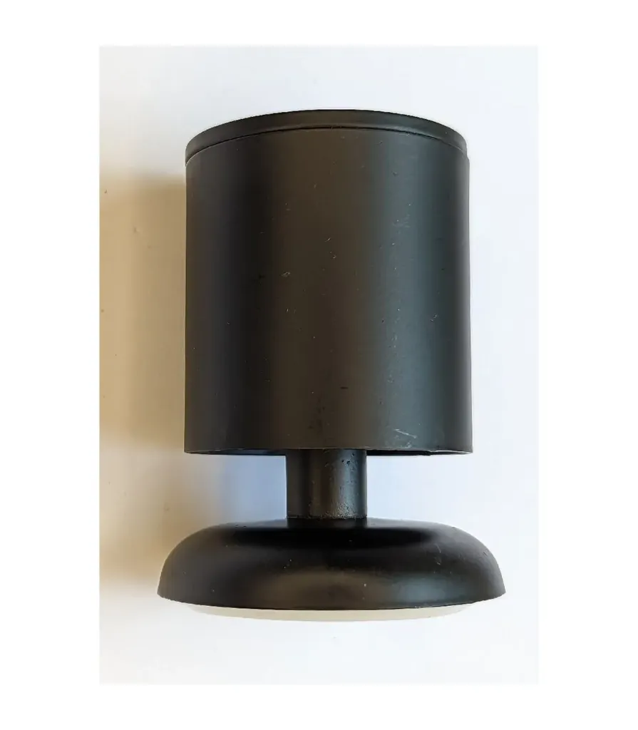 [99317] Patita P/Mueble 10*6Cm Negro 1Pc