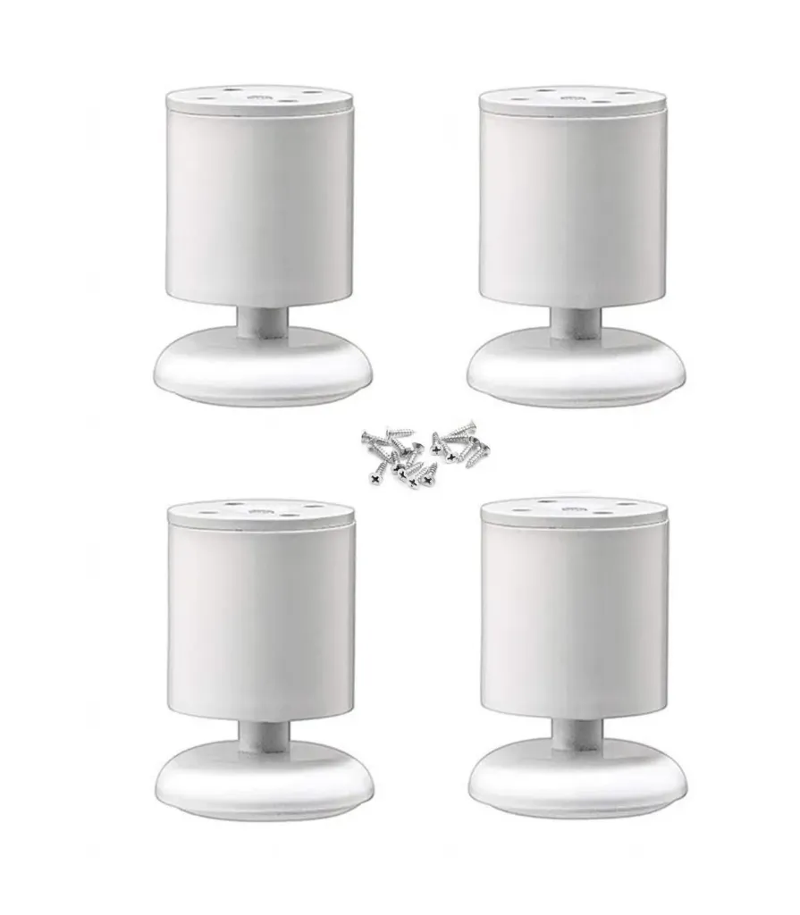 [99318] Patita P/Mueble 6*6Cm Blanco 1Pc