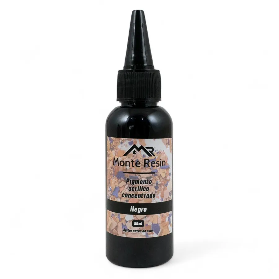[99361] Pigmento Acrilico Negro 55Ml Monteresin