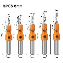 Mecha Avellanadora 5Pc 2.8mm a 4mm * 8mm