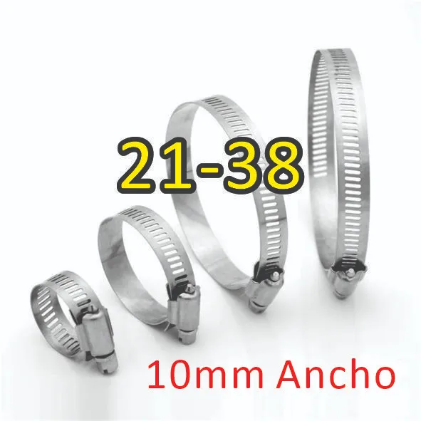 [ASFA21-38] Abrazadera Sin Fin Acero 21-38Mm*10Mm