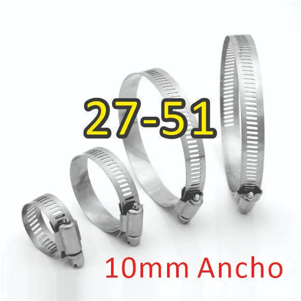 [ASFA27-51] Abrazadera Sin Fin Acero 27-51Mm*10Mm