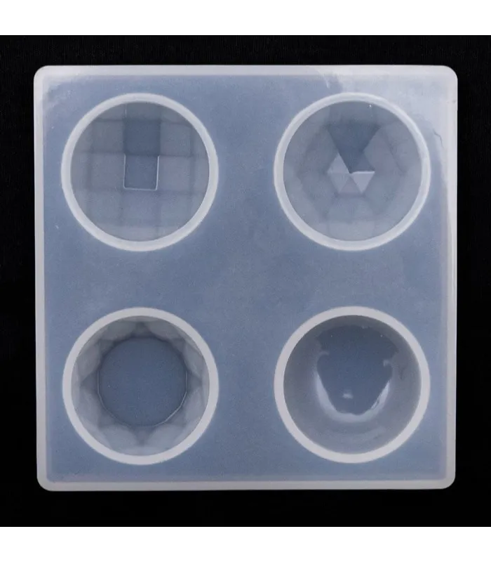 [DJ-1172-2] Molde S. Circular 4Division 95*95Mm