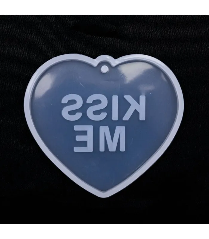 [DJ-1748] Molde S. Colgante Corazon Love 67*60Mm