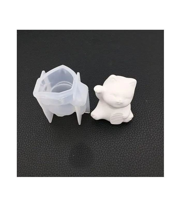[DY087] Molde S. Gato De La Suerte 6*7Cm