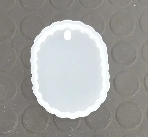 Molde S. Colgante Oval C/Borde 8*6*1Cm