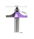 Fresa Hero Borde Redondo 1/2*7/8
