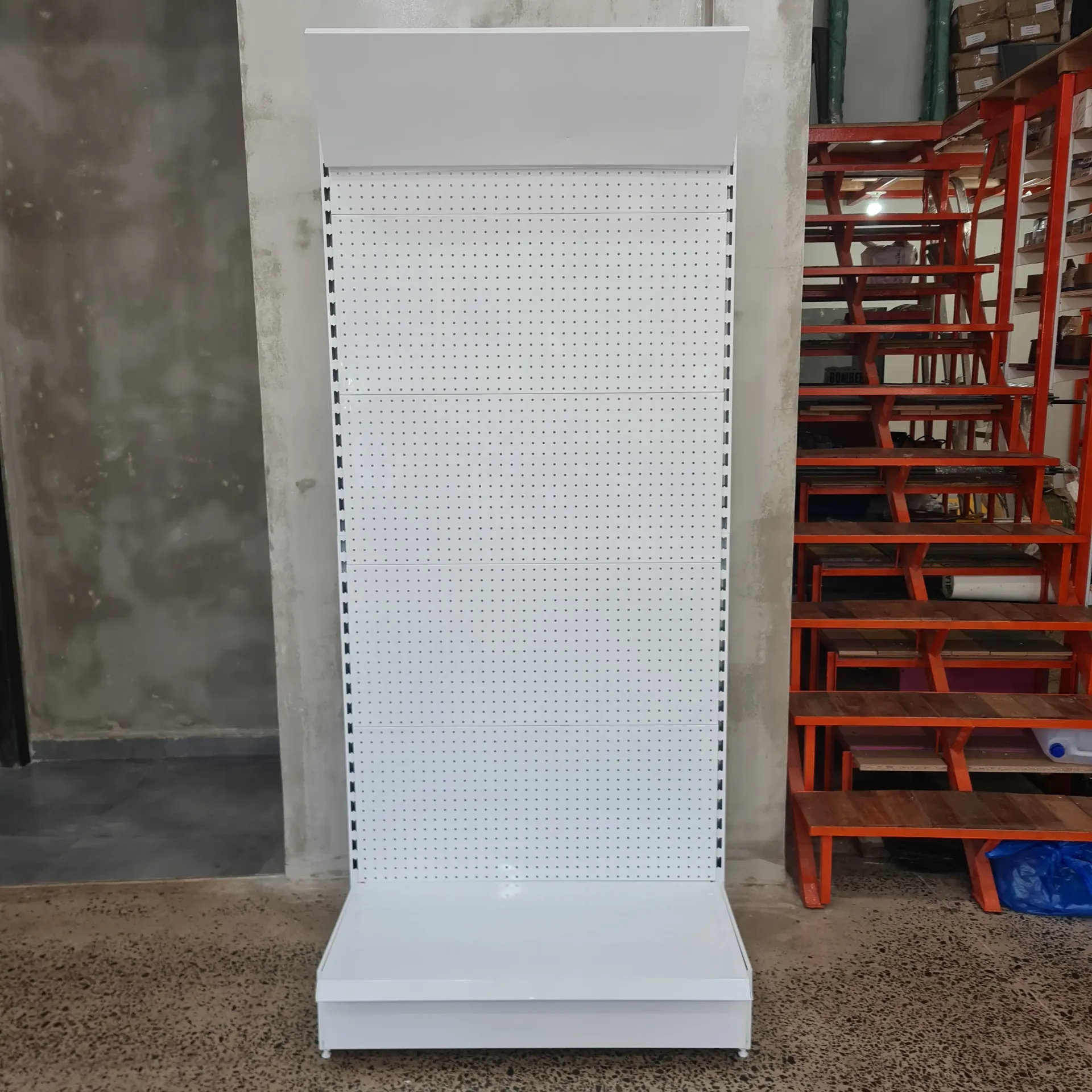 [HE-TD002] Estante Exibidor Colgante 90*51*198Cm Blanco