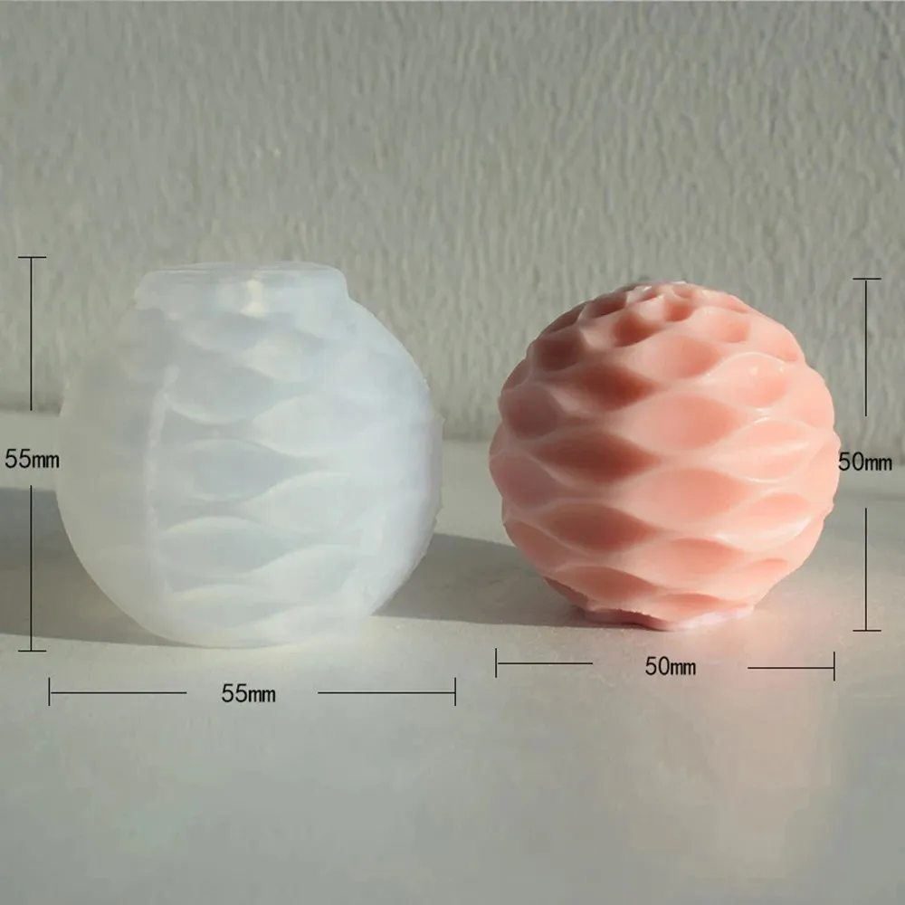 [LZ047] Molde S. Esfera 5*5.5Cm 2Pc