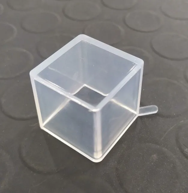 Molde S. Cubo Transparente 25*25Mm