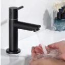 Grifo Lavatorio Negro Frio W-036-01