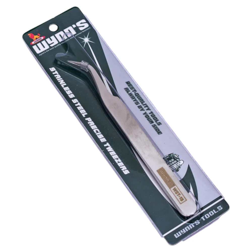[WST-15] Pinza Punta Fina Encurbada Wynns