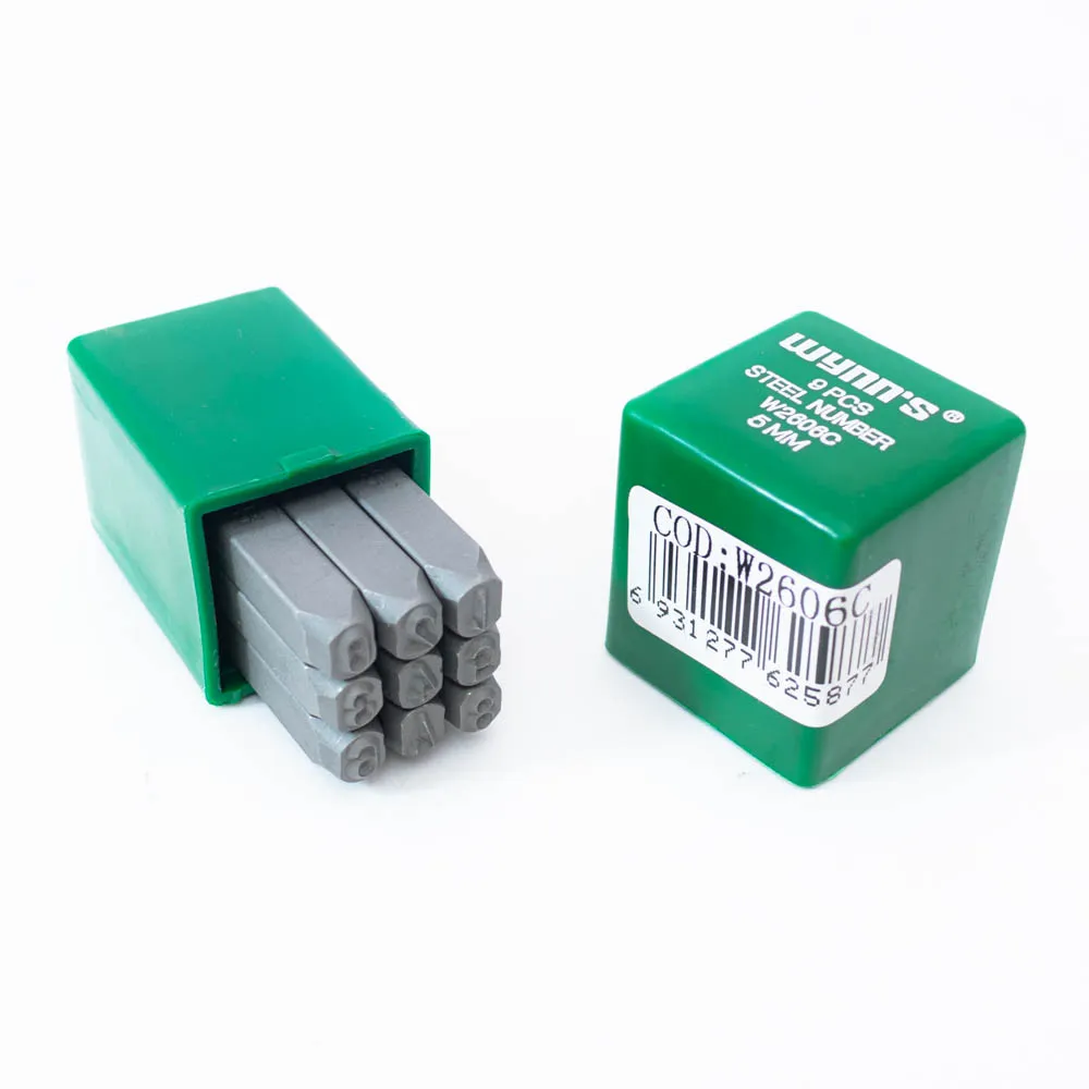 Punzon Numeros 5Mm 9Pc Wynns
