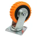 Rueda Naranja Giratoria 5" Wynns