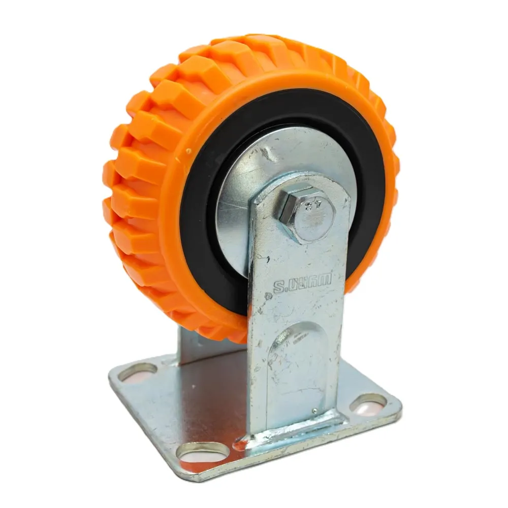 [W3257E] Rueda Naranja Fijo 5" Wynns