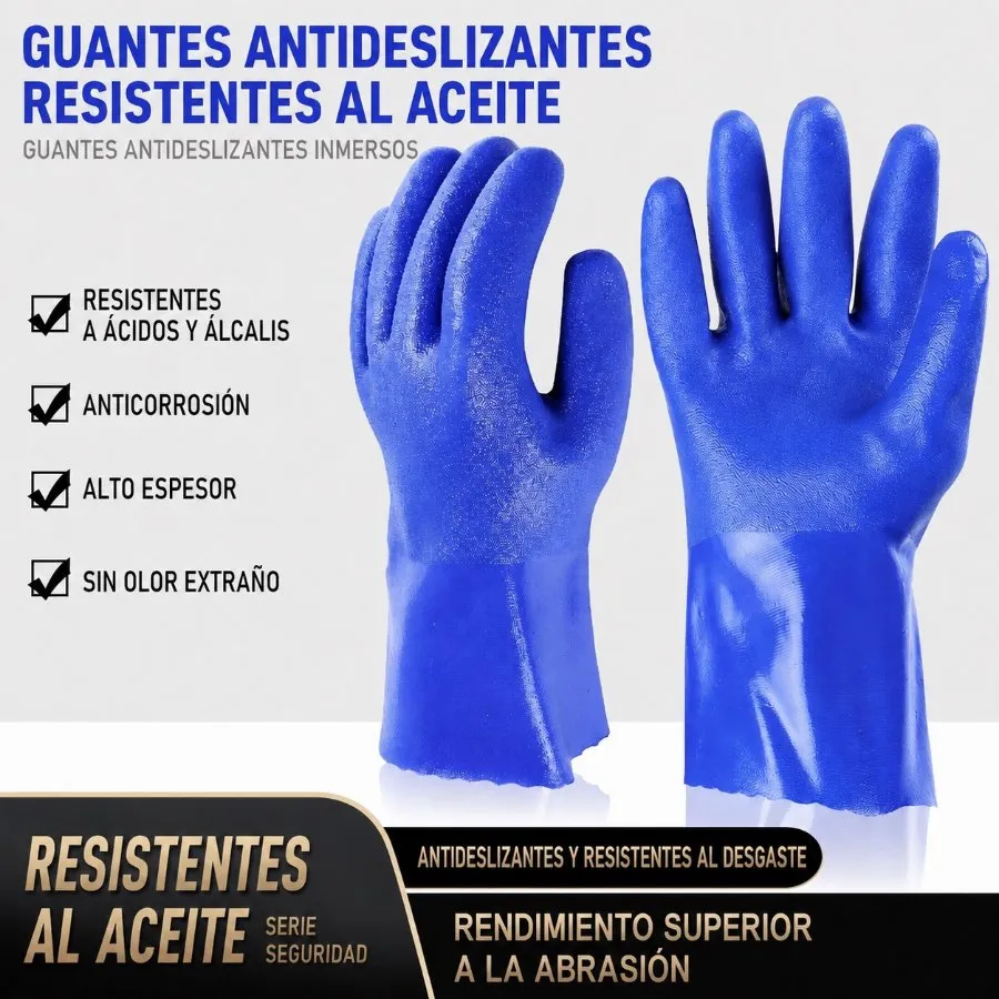 [31898] Guante Pvc Antideslizante