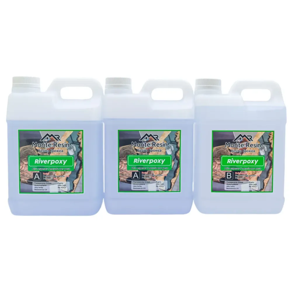 [92251] Monteresin Riverpoxy Kit 6Kg Ab2:1