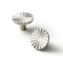 Tirador para mueble 37Mm Plano Plateado