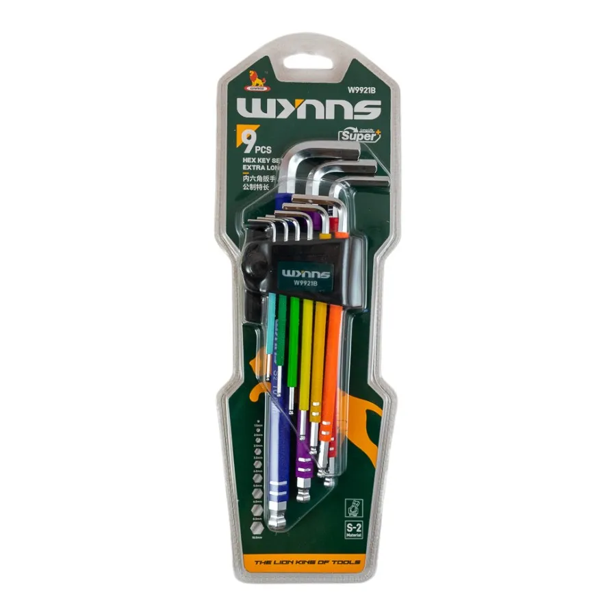 [W9921B] Juego De Llave Allen 9Pcs Wynns
