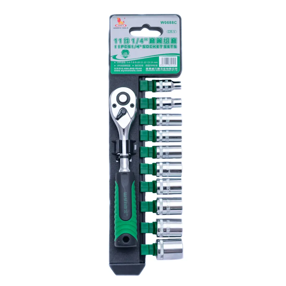 [W0688C] Juego De Llave Tubo 1/4 12Pc Wynns