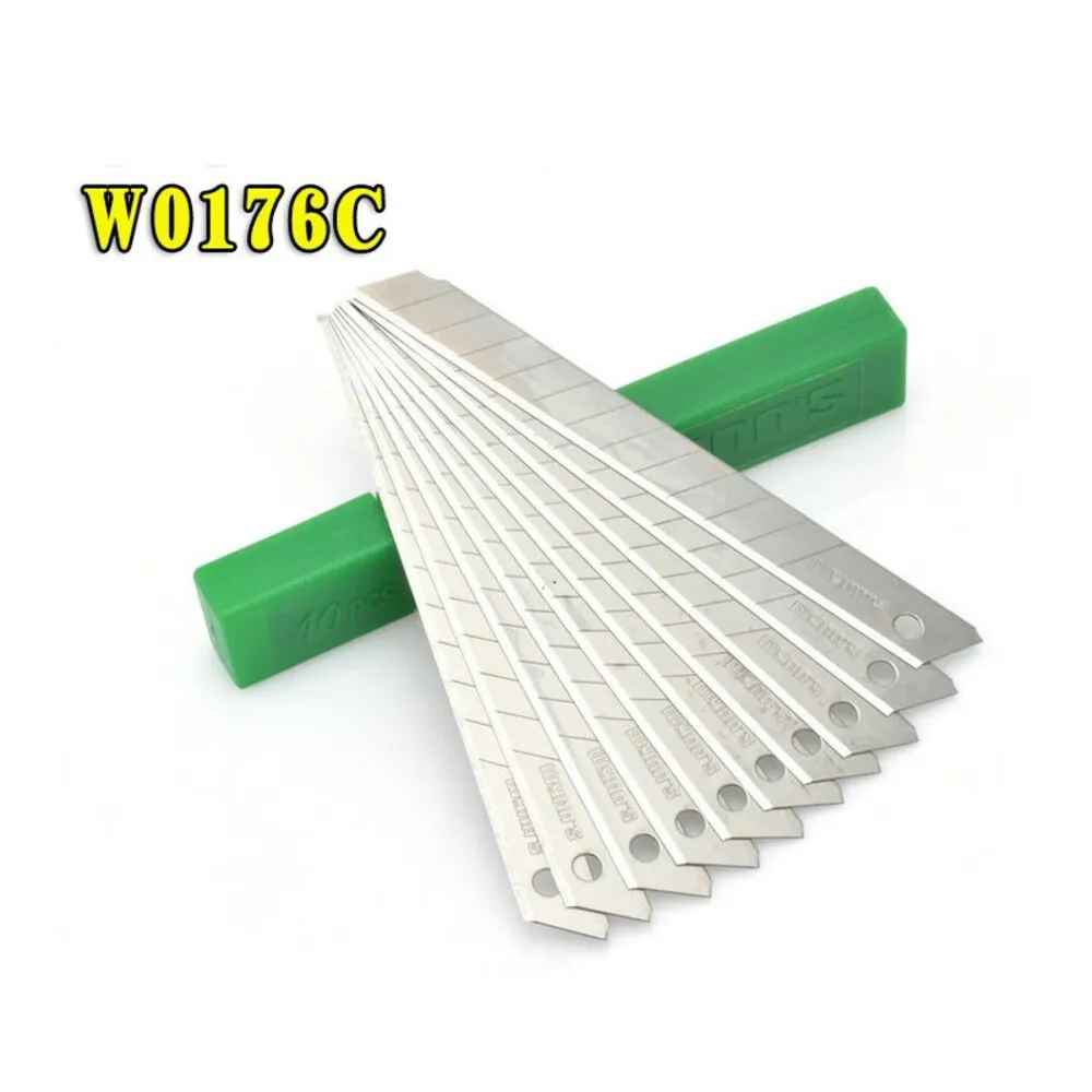 [W0176C] Repuesto Cutter 9*80Mm 10Pcs Wynns