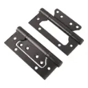 Bisagra Omega 5" Negro Inox (Par)